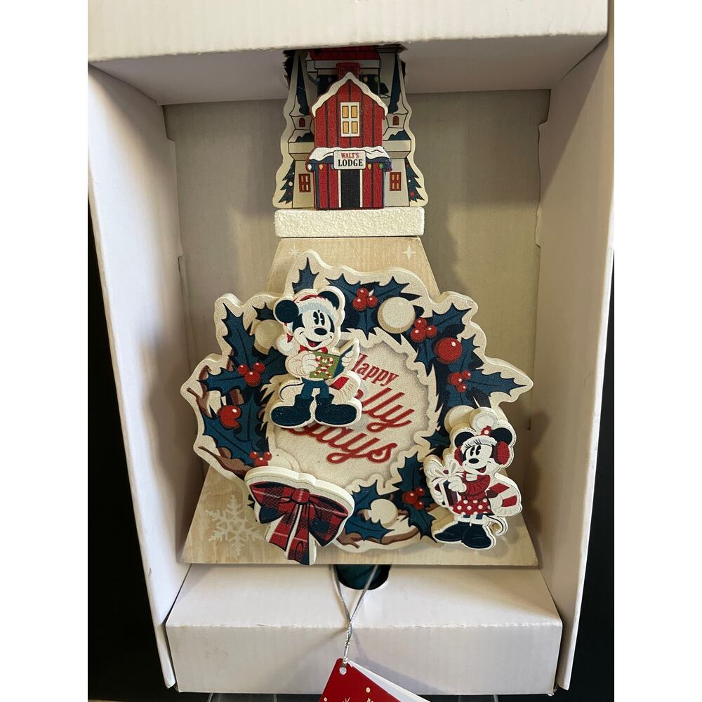 Disney Mickey and Friends Spinning Musical Holiday Tree New 11" Tall Christmas